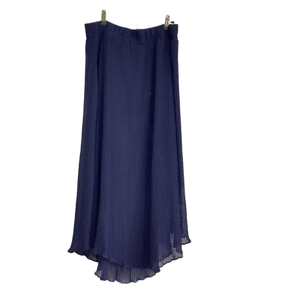 New York Company Women's Asymmetrical Pleated Skirt size M